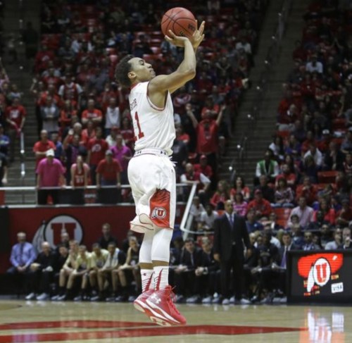 Delon who? Another three falls for Brandon Taylor. (AP)