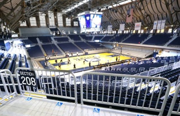 Newly renovated Hinkle looks spiffy.