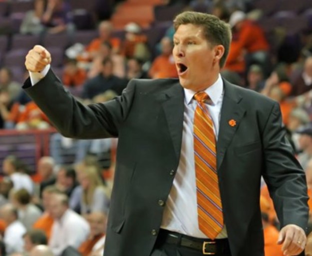 If defending shooters is your thing, this man deserves a cult all his own. (It's Brad Brownell.) (He's the coach at Clemson.) (It's a school in the ACC.)